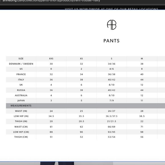 Anine Bing Carrie Pant in Green Khaki - Picture 5 of 6